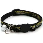 Colorful Nylon Cat Collar with Bell