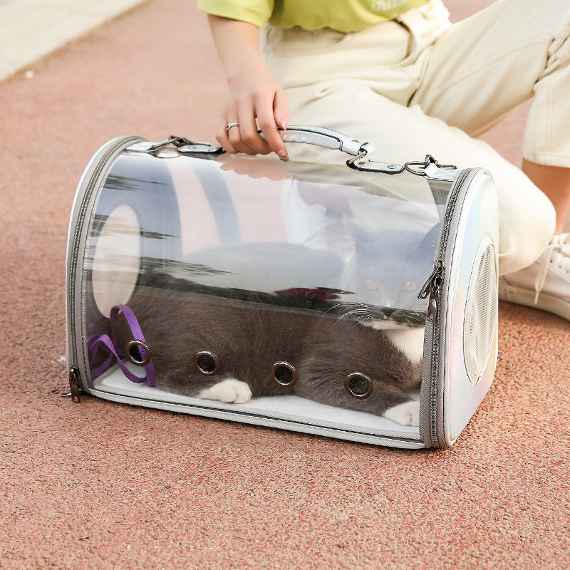 The Clarity: Iridescent Panoramic Travel Capsule