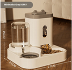 Automatic Pet Water Feeder with Slide Cover - Gravity Water Dispenser for Dogs & Cats (2nd Gen Upgrade, Multiple Colors)