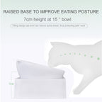 ErgoFeeder 15° Raised Pet Food & Water Station