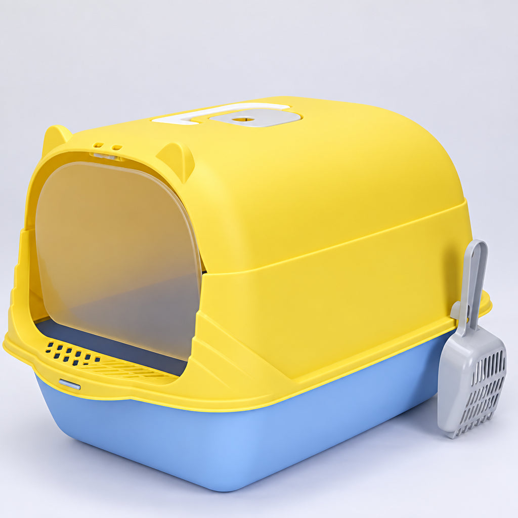 Oversized Anti-Splatter Cat Litter Box