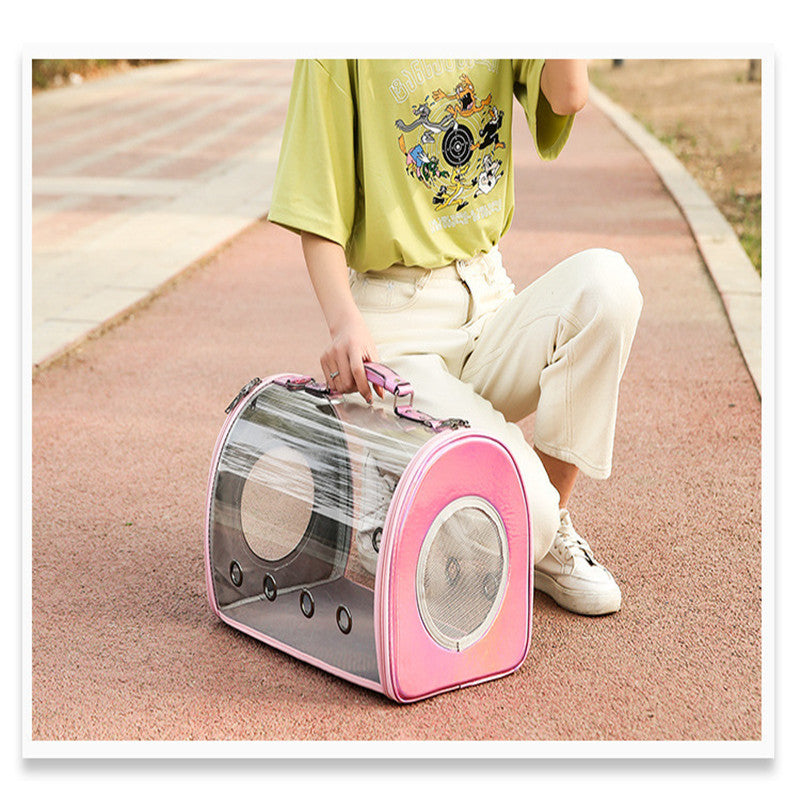 The Clarity: Iridescent Panoramic Travel Capsule