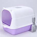Oversized Anti-Splatter Cat Litter Box