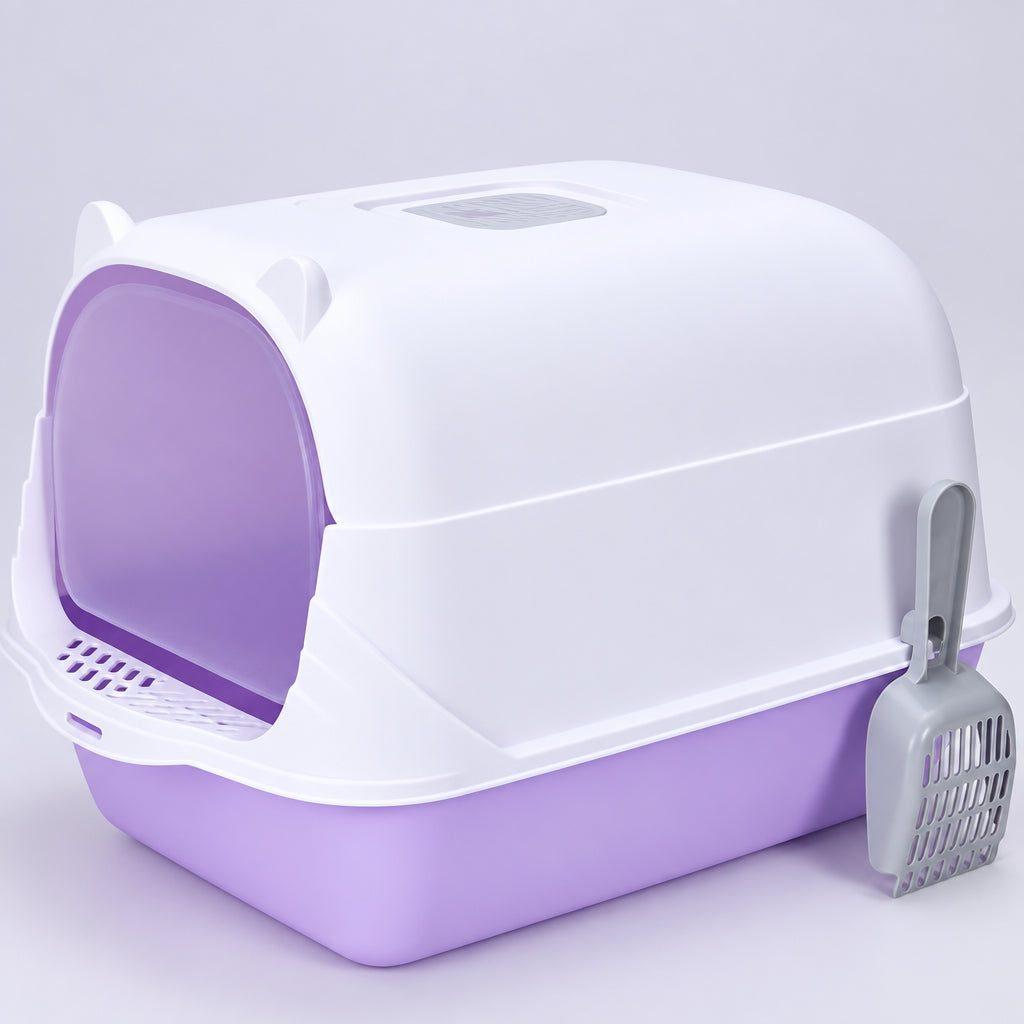 Oversized Anti-Splatter Cat Litter Box