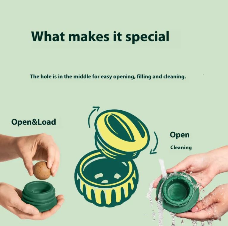 Slow Feed Silicone Treat Toy