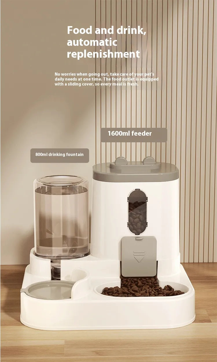 The Auto Flow Water & Food Dispenser