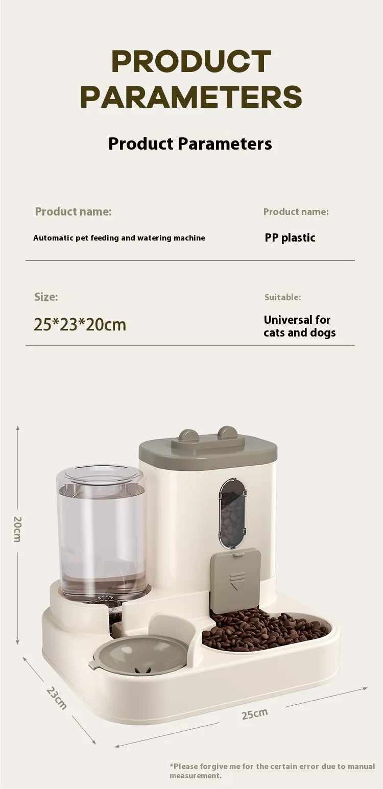 The Auto Flow Water & Food Dispenser