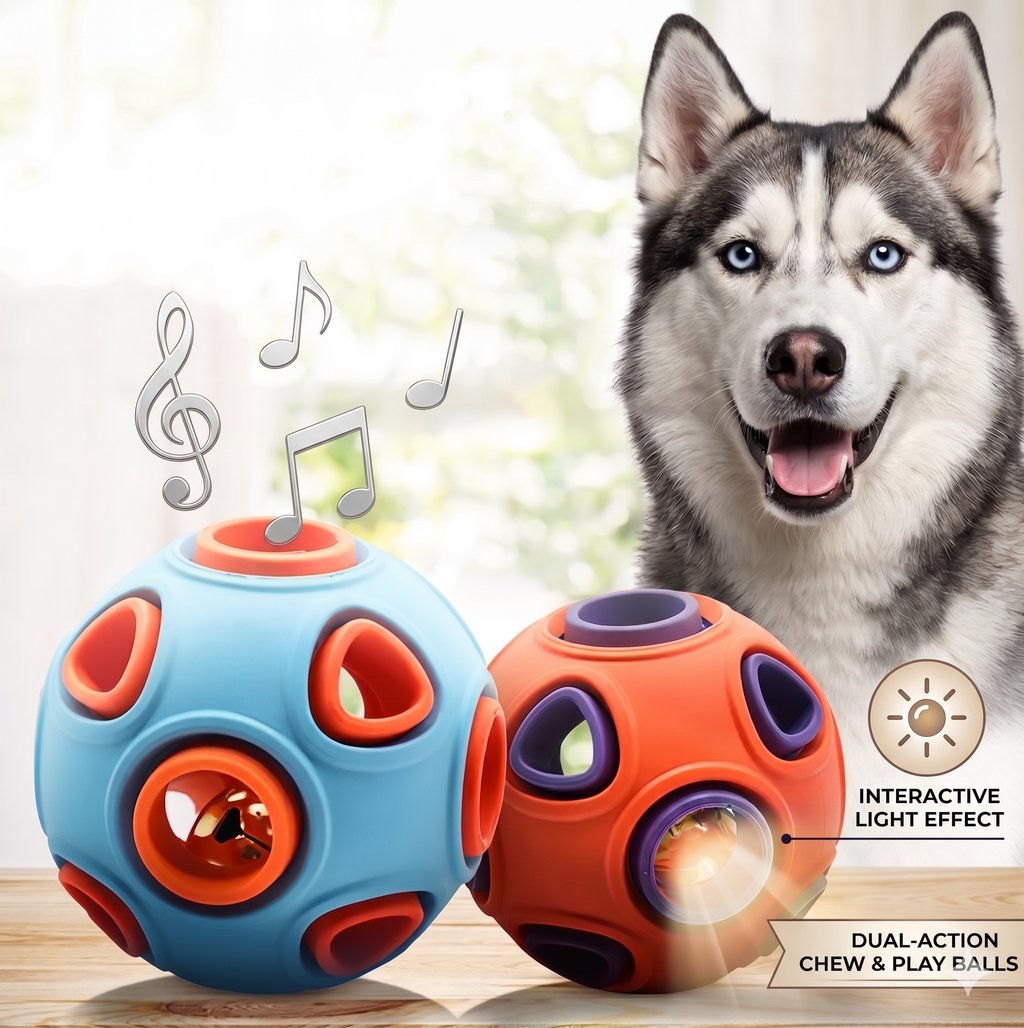 The Lumina: Dual-Sensory Interactive Enrichment Ball
