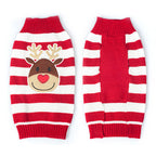 Moose Pattern Christmas Dog Knit Sweater