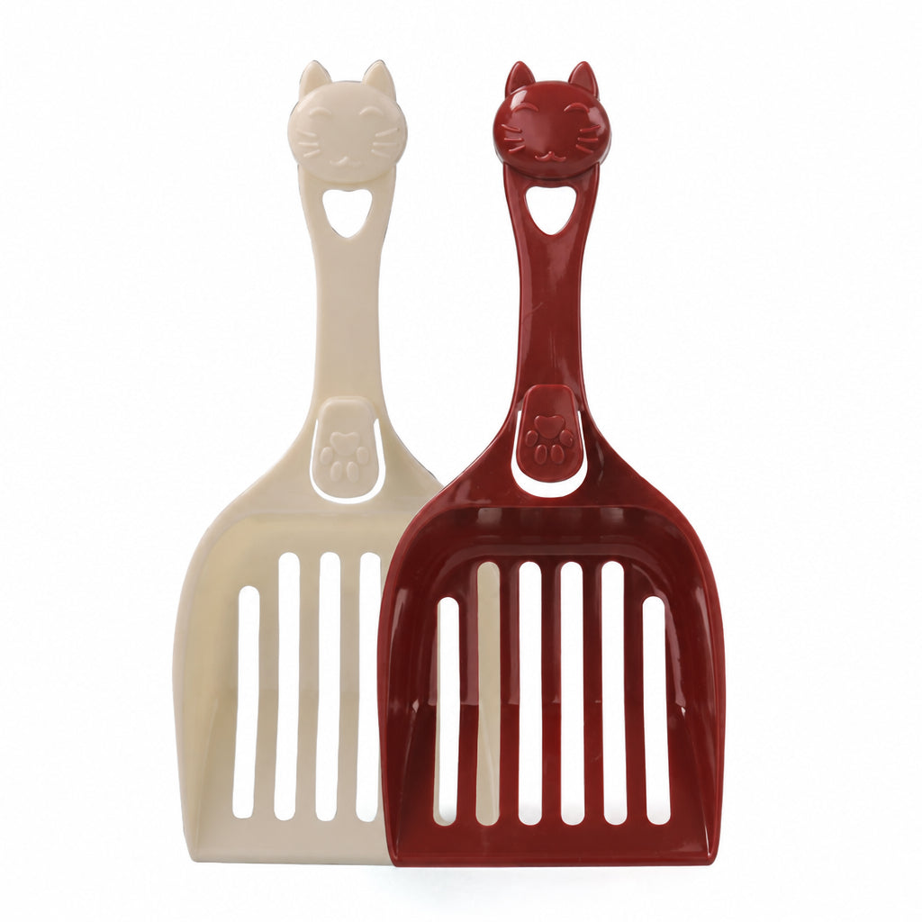 ScoopPaws Ergonomic Kitty Litter Shovel