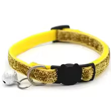 Colorful Nylon Cat Collar with Bell