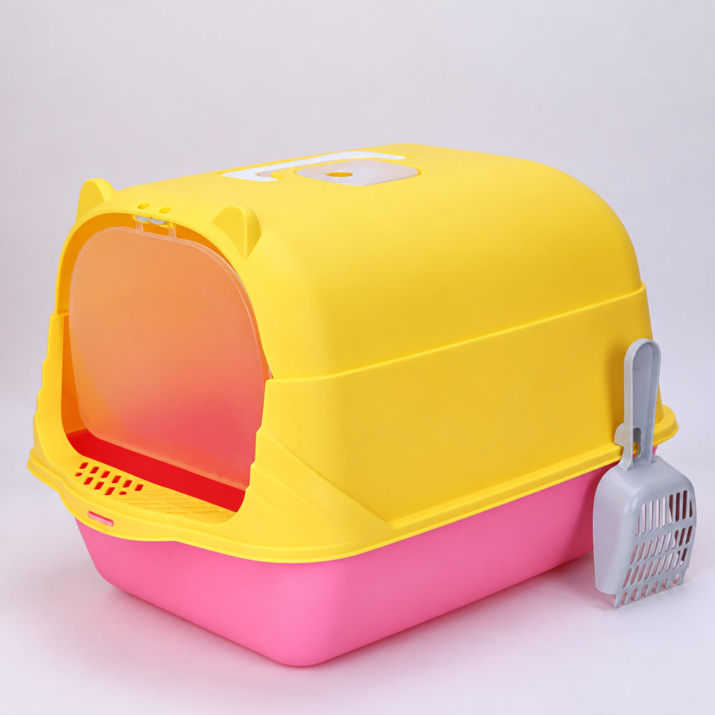 Oversized Anti-Splatter Cat Litter Box