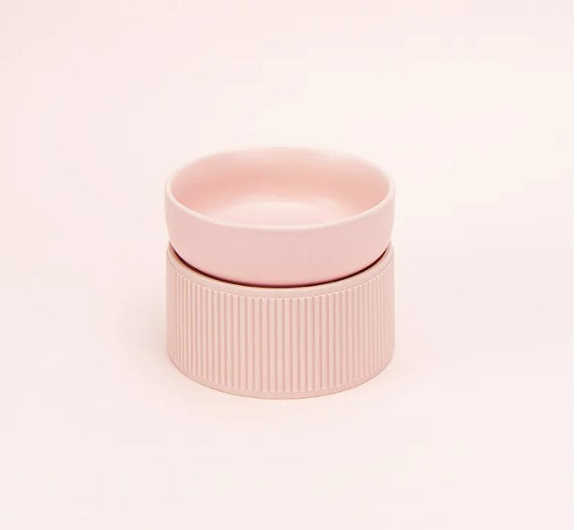Tip-Proof Ceramic Cat Bowl