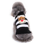 Moose Pattern Christmas Dog Knit Sweater