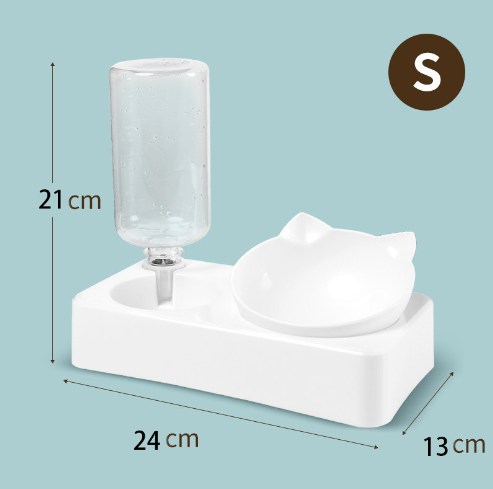 ErgoFeeder 15° Raised Pet Food & Water Station