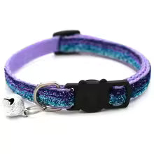 Colorful Nylon Cat Collar with Bell